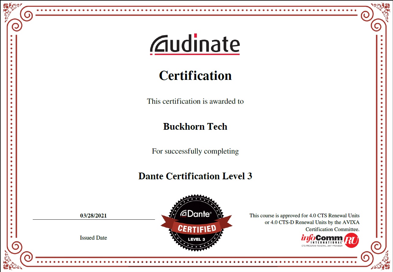 dante cert3
