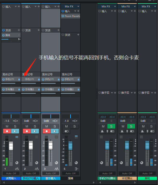 Studio One OTG Send